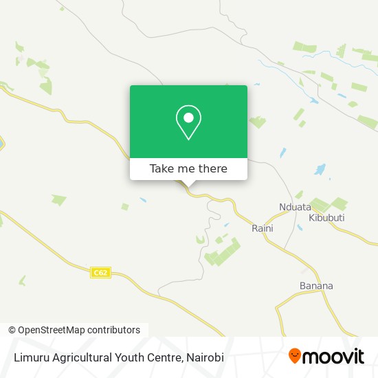 Limuru Agricultural Youth Centre map