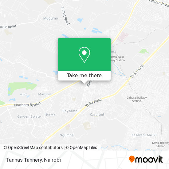 Tannas Tannery map