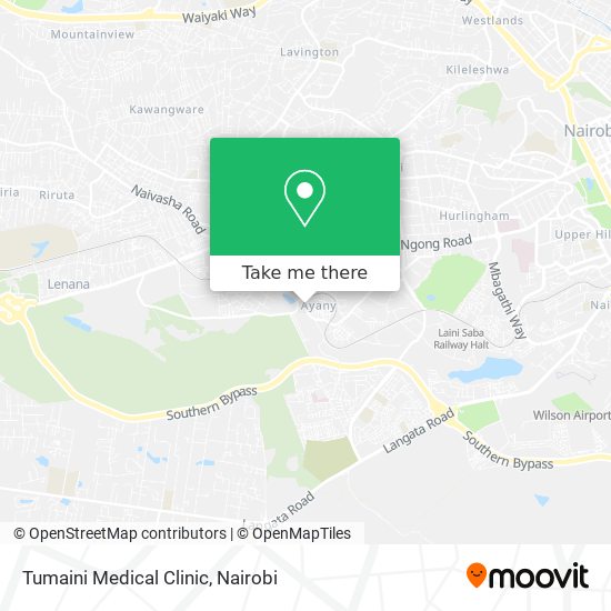 Tumaini Medical Clinic map