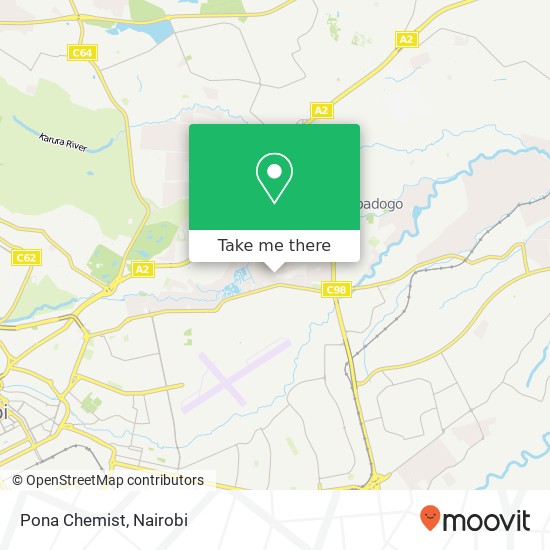 Pona Chemist map