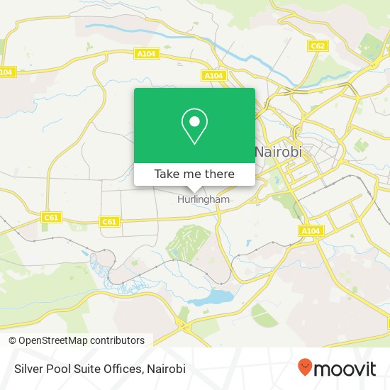 Silver Pool Suite Offices map