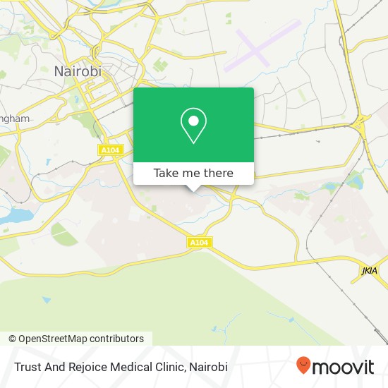 Trust And Rejoice Medical Clinic map