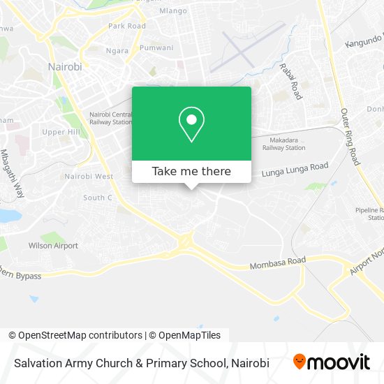 Salvation Army Church & Primary School map