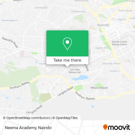 Neema Academy map