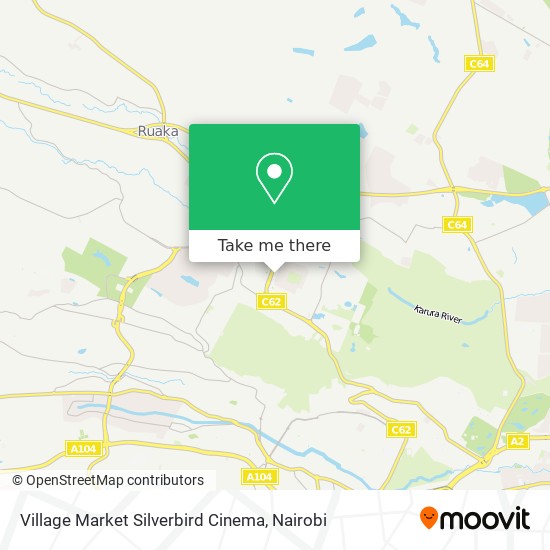 Village Market Silverbird Cinema map