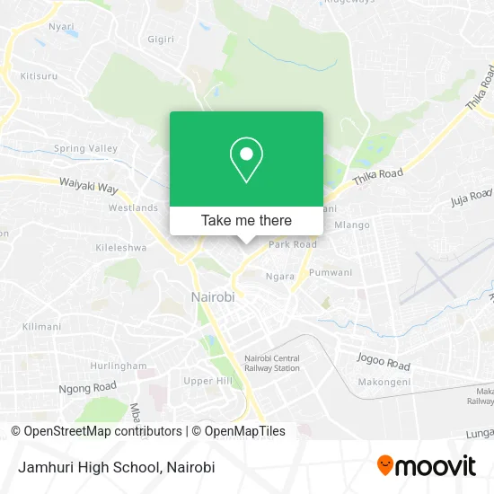 Jamhuri High School map