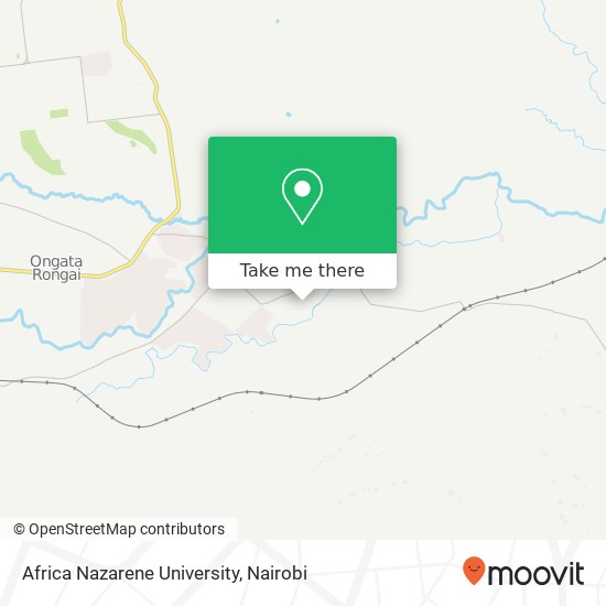 Africa Nazarene University map