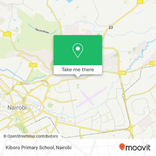 Kiboro Primary School map