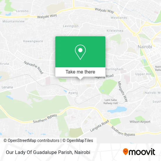 Our Lady Of Guadalupe Parish map
