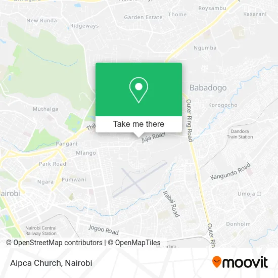 Aipca Church map