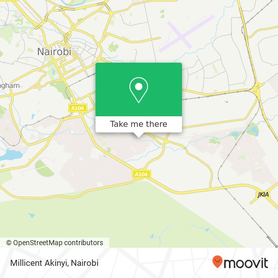 Millicent Akinyi map