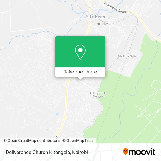 Deliverance Church Kitengela map