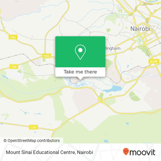 Mount Sinai Educational Centre map