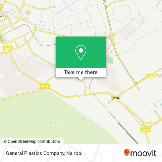 General Plastics Company map