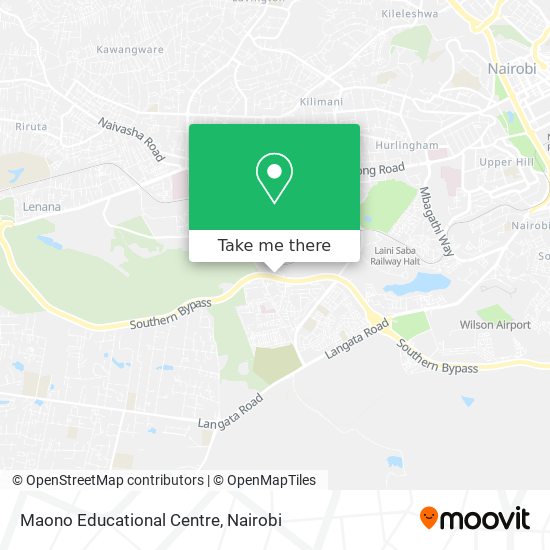 Maono Educational Centre map