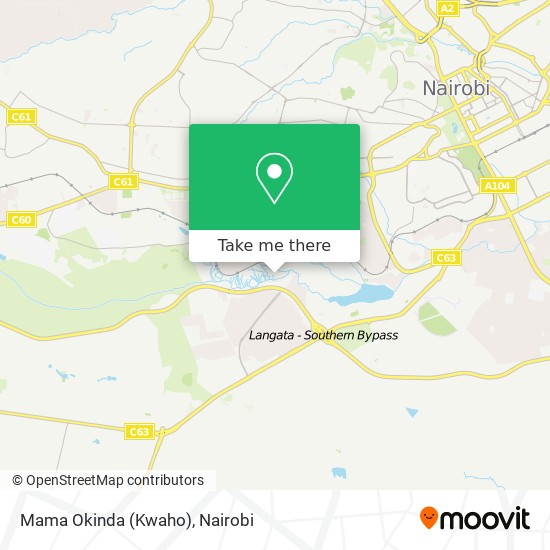 Mama Okinda (Kwaho) map