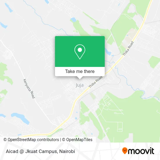 Aicad @ Jkuat Campus map