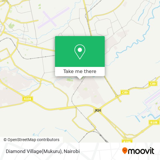 Diamond Village(Mukuru) map