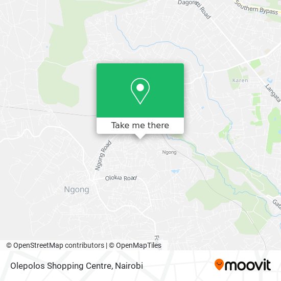 Olepolos Shopping Centre map
