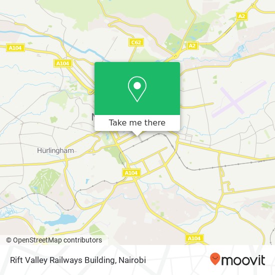 Rift Valley Railways Building map