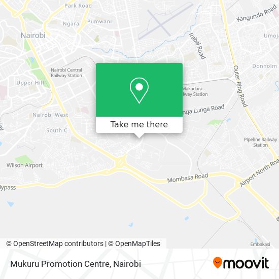 Mukuru Promotion Centre map