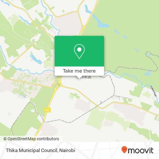 Thika Municipal Council map