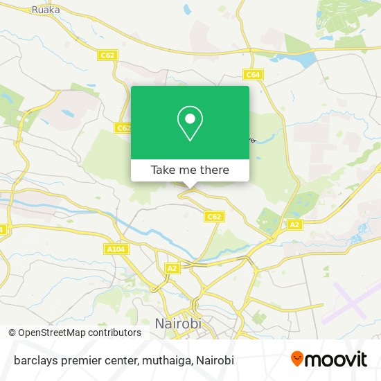barclays premier center, muthaiga map