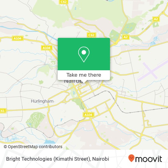 Bright Technologies (Kimathi Street) map