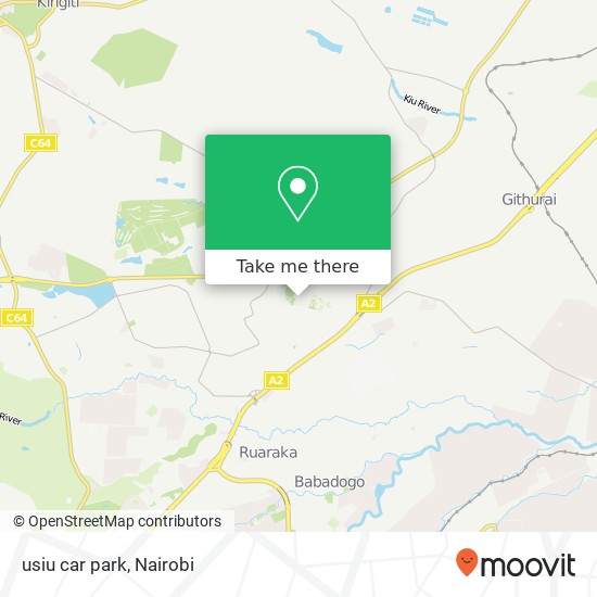 usiu car park map