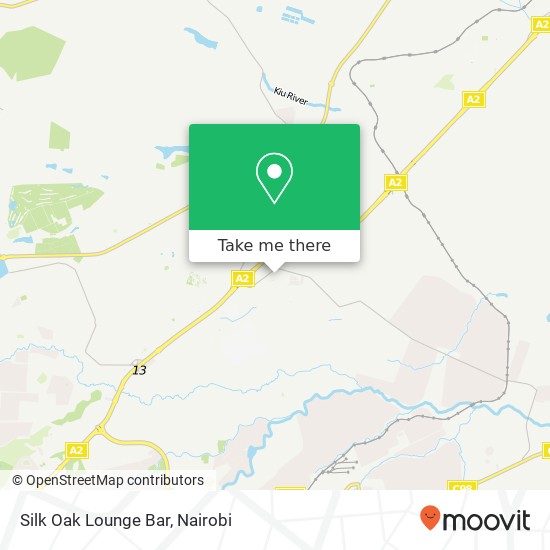 Silk Oak Lounge Bar map