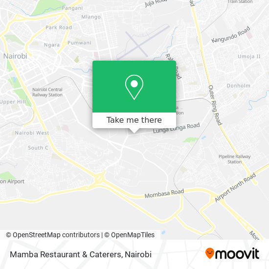 Mamba Restaurant & Caterers map