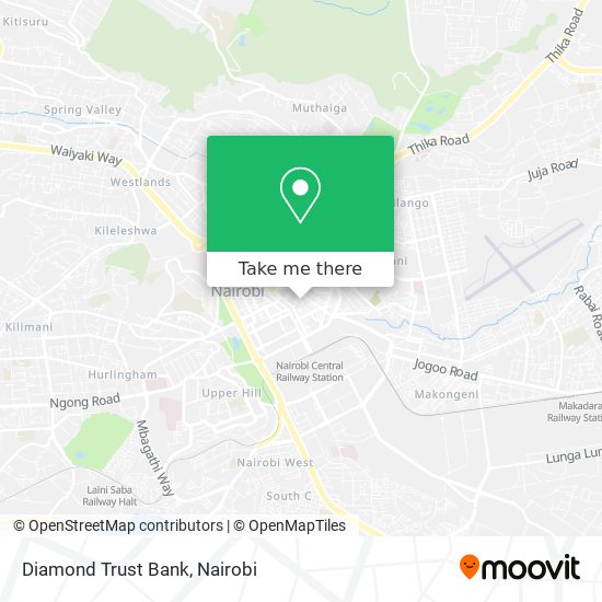 Diamond Trust Bank map