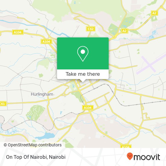 On Top Of Nairobi map