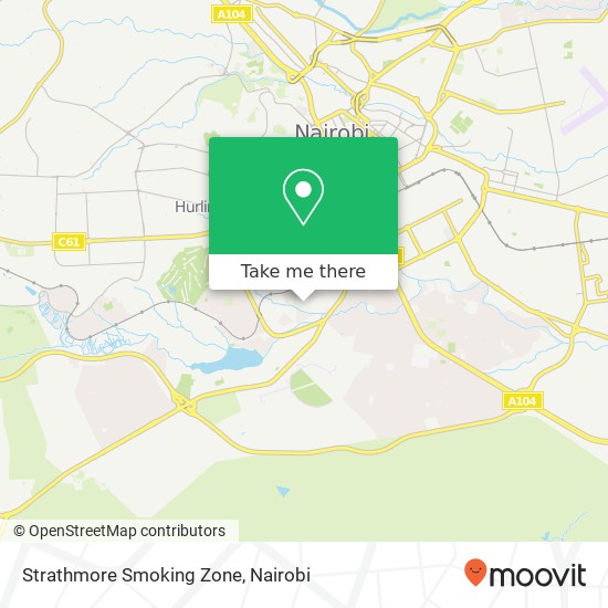 Strathmore Smoking Zone map