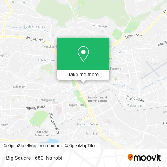 Big Square - 680 map