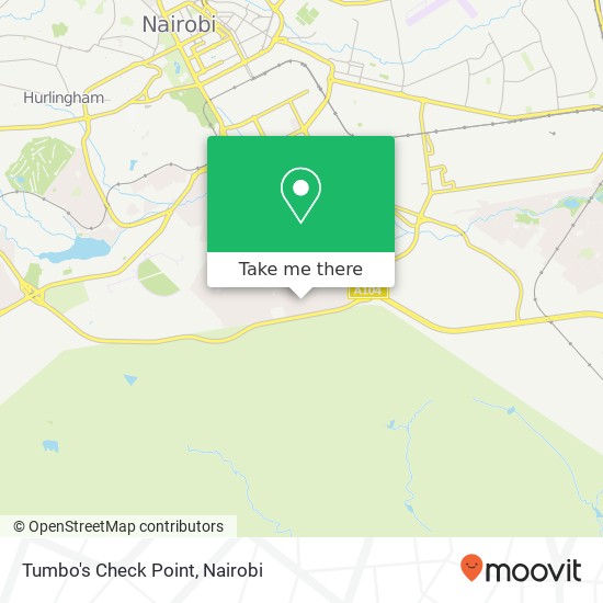 Tumbo's Check Point map