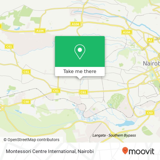 Montessori Centre International map
