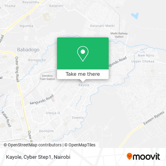 Kayole, Cyber Step1 map