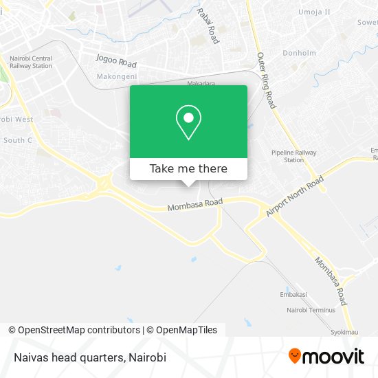 Naivas head quarters map