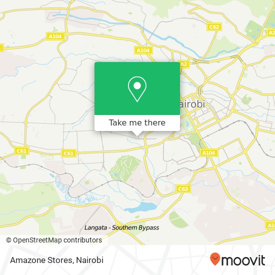 Amazone Stores map