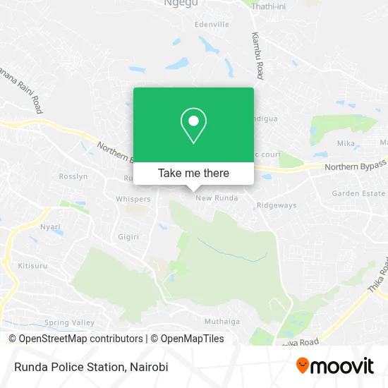 Runda Police Station map