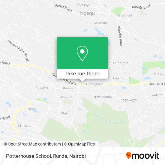 Potterhouse School, Runda map