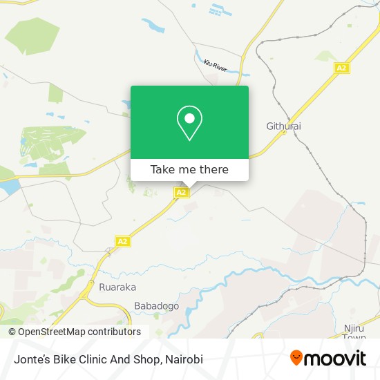 Jonte’s Bike Clinic And Shop map