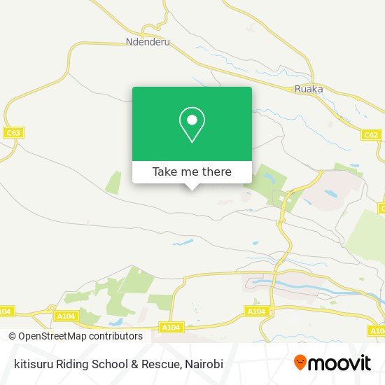 kitisuru Riding School & Rescue map