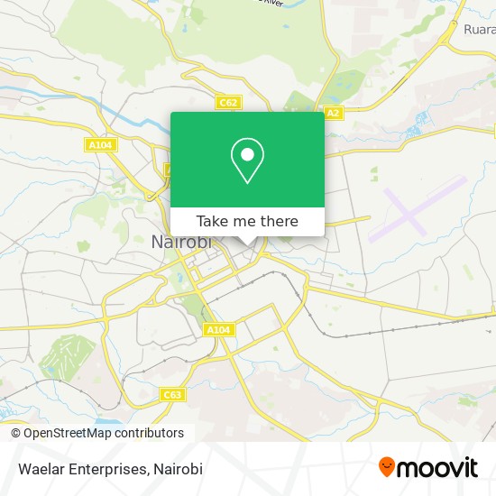 Waelar Enterprises map