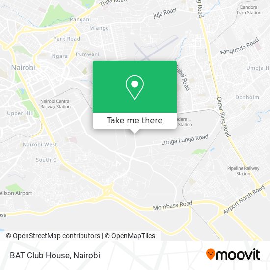 BAT Club House map