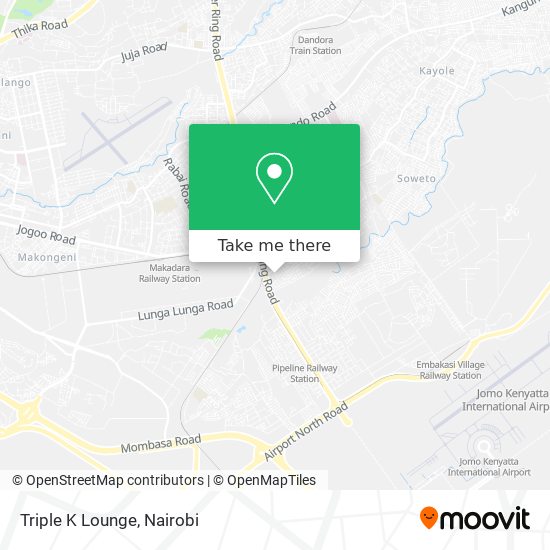 Triple K Lounge map