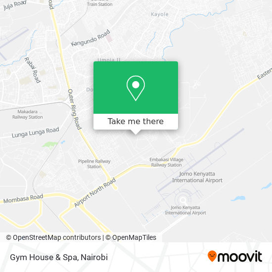 Gym House & Spa map