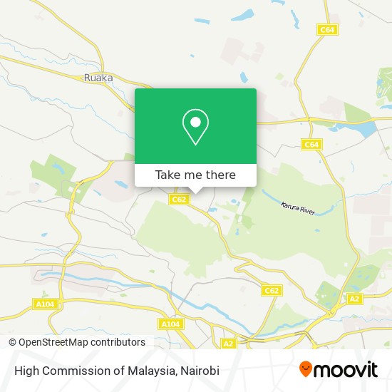 High Commission of Malaysia map