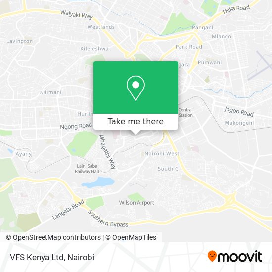 VFS Kenya  Ltd map